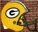 NFL Giant Helmet Art