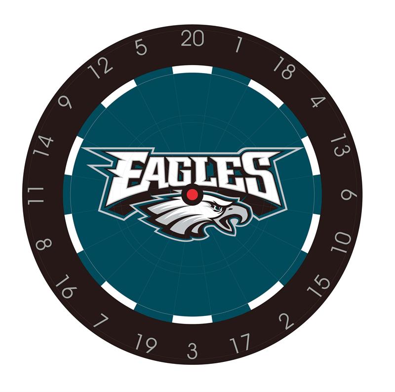 Philadelphia Eagles Bristle Dart Board
