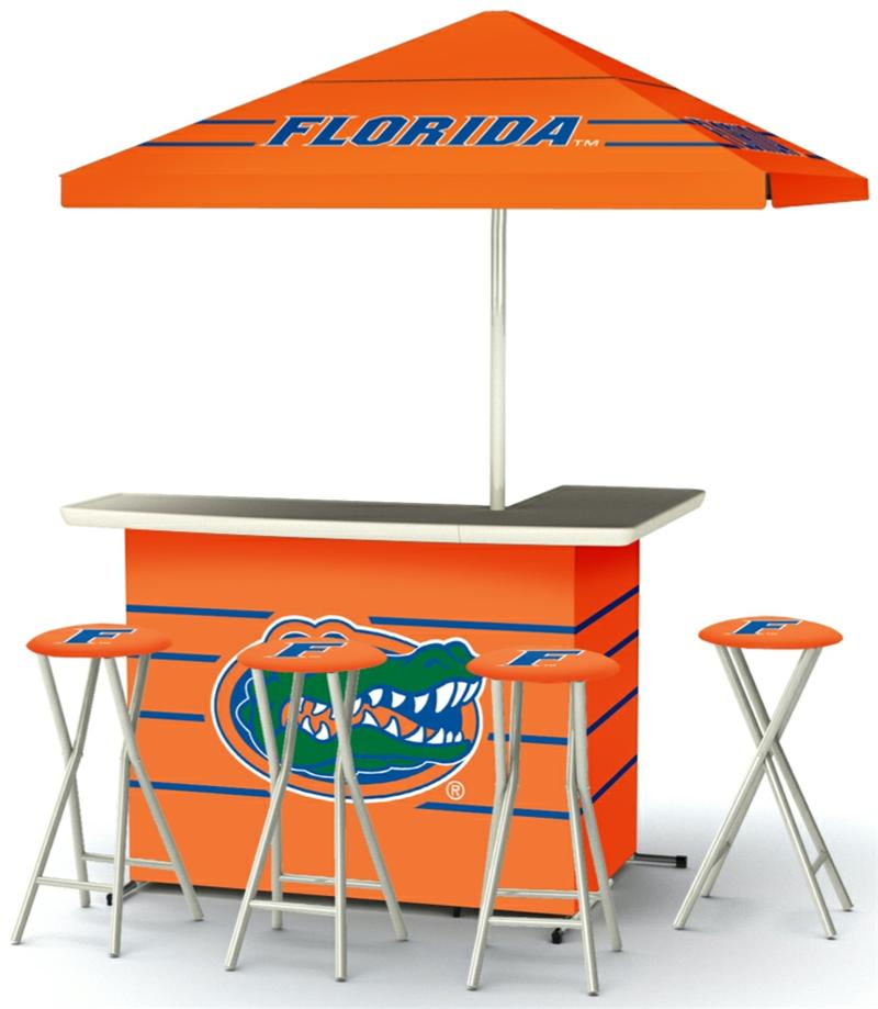 Florida Gators Deluxe Portable Tailgate Bar Set