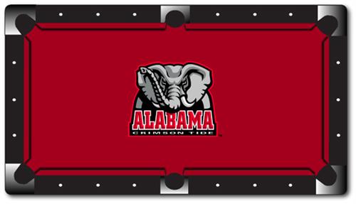 Alabama Crimson Tide Pool Table Felt