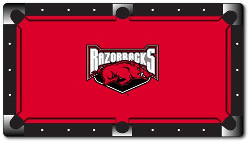 Arkansas Razorbacks Pool Table Felt