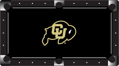 Colorado Buffaloes Pool Table Felt