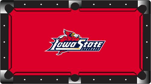Iowa State Cyclones Pool Table Felt