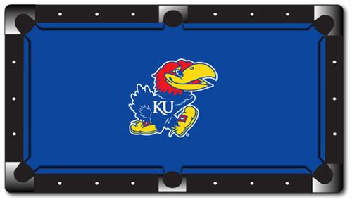 Kansas Jayhawks Pool Table Felt