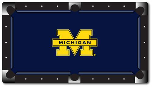 Michigan Wolverines Pool Table Felt