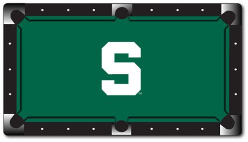 Michigan State Spartans Pool Table Felt