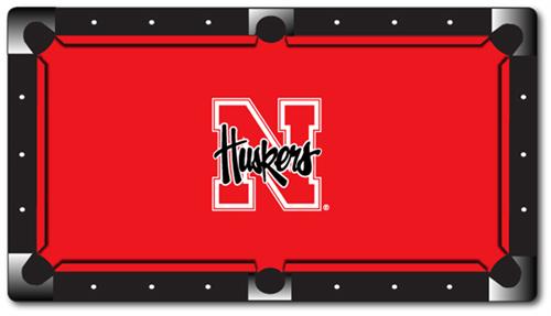 Nebraska Cornhuskers Pool Table Felt