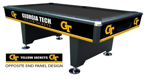 Georgia Tech Yellow Jackets Varsity Pool Table