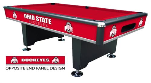 Ohio State Buckeyes Varsity Pool Table