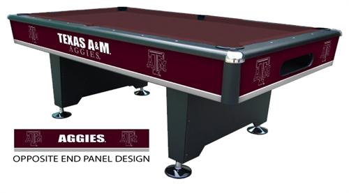Texas A&M Aggies Varsity Pool Table