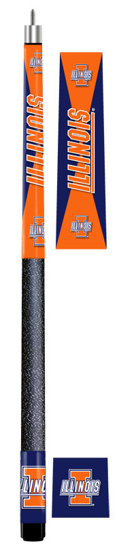 Illinois Varsity Pool Cue Stick