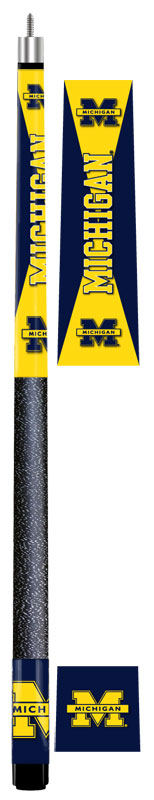 Michigan Wolverines Varsity Pool Cue Stick