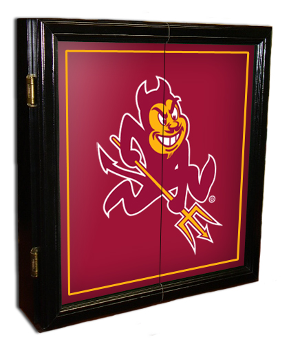 Arizona State Sun Devils MVP Dart Board Cabinet
