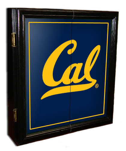 California Golden Bears MVP Dart Board Cabinet