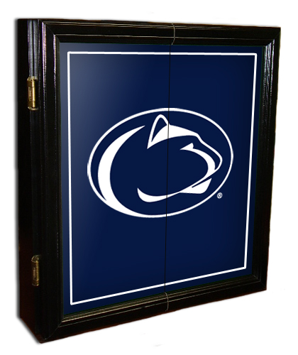 Penn State Nittany Lions MVP Dart Board Cabinet