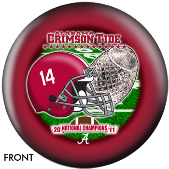 Alabama 2011 National Champions Bowling Ball