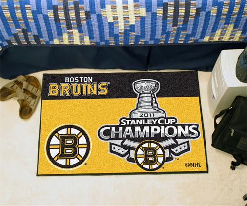 Boston Bruins NHL Championship Starter Mat