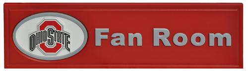 Ohio State Buckeyes Fan Room Sign