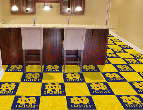 Notre Dame Fighting Irish 20 Piece Carpet Tile Set