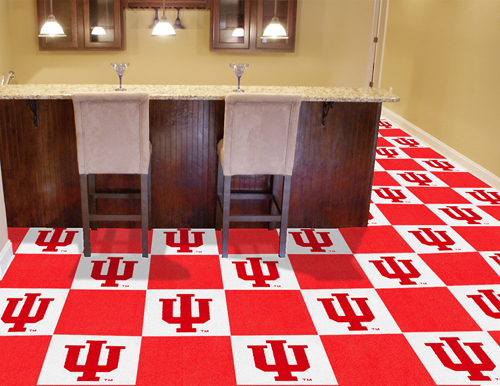 Indiana Hoosiers 20 Piece Carpet Tile Set