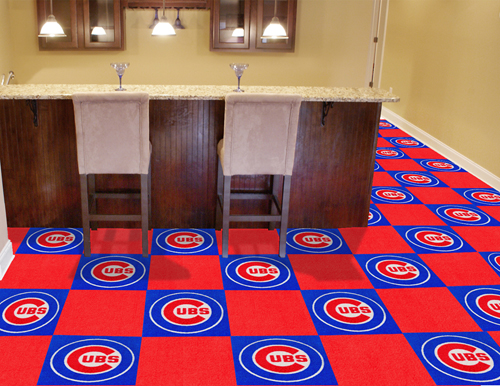 Chicago Cubs Carpet Tile Set