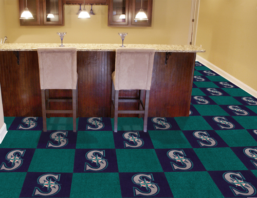 Seattle Mariners Carpet Tile Set