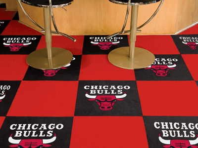 Chicago Bulls Carpet Tile Set
