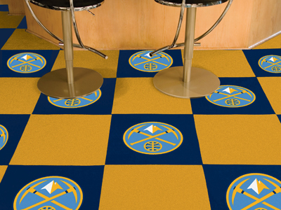 Denver Nuggets Carpet Tile Set