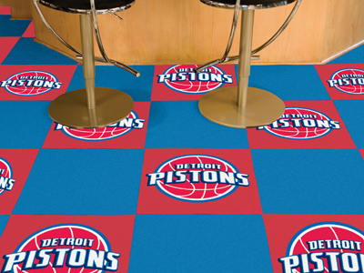 Detroit Pistons Carpet Tile Set