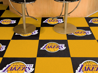 LA Lakers Carpet Tile Set