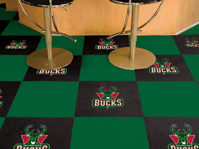 Milwaukee Bucks Carpet Tile Set