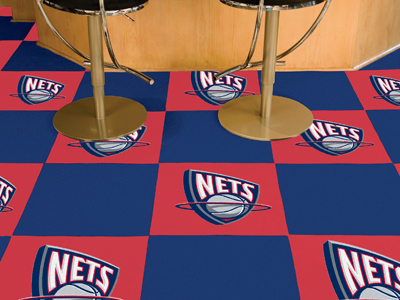 New Jersey Nets Carpet Tile Set