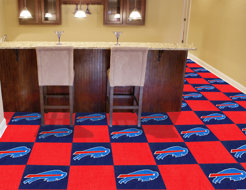 Buffalo Bills Carpet Tile Set