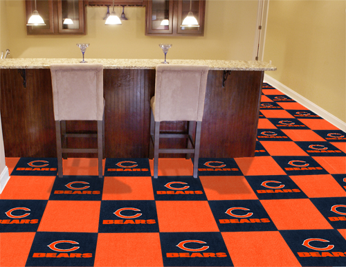 Chicago Bears Carpet Tile Set