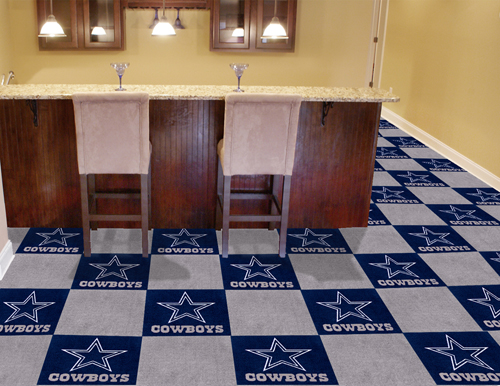 Dallas Cowboys Carpet Tile Set
