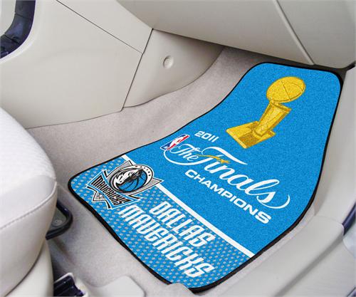 Dallas Mavericks NBA Champions Car Mats