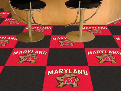 Maryland Terrapins Carpet Tile