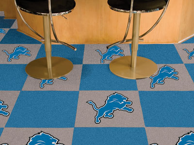 Detroit Lions Carpet Tiles