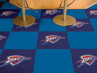 Oklahoma City Thunder Carpet Tiles