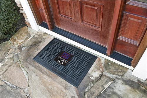 New York Giants Super Bowl Champions Door Mat