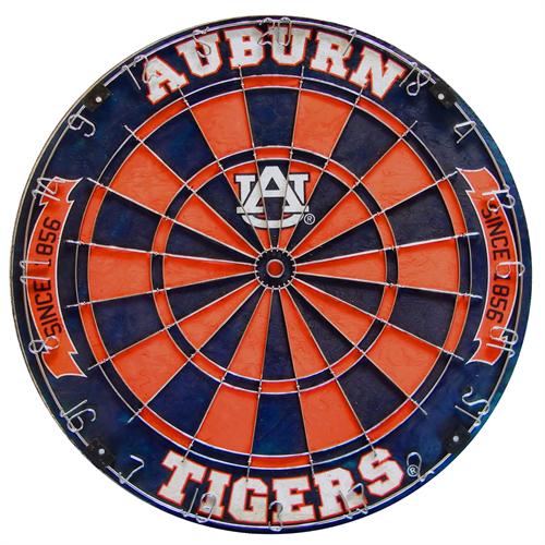 Auburn Tigers Bristle Dartboard
