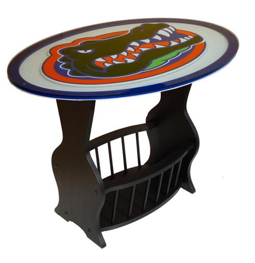 Florida Gators Logo End Table