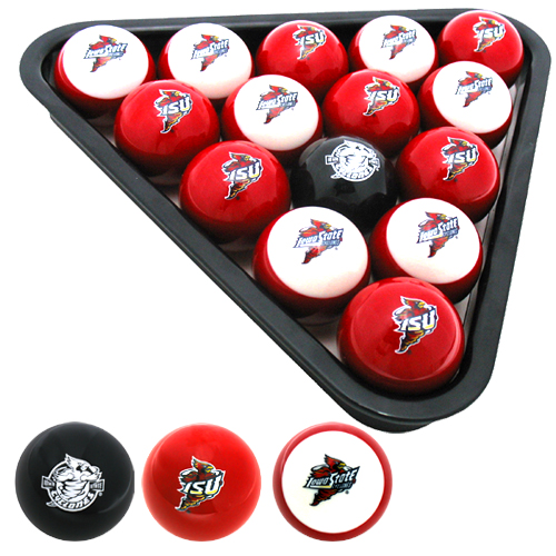 Iowa State Cyclones Billiard Balls