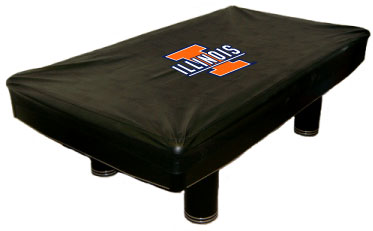 Illinois Fighting Illini Pool Table Cover