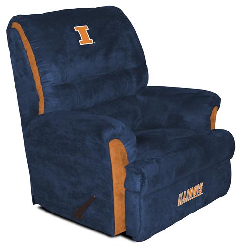 Illinois Fighting Illini Big Daddy Recliner