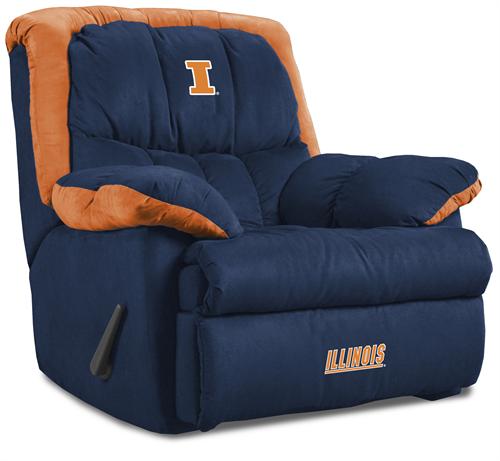 Illinois Fighting Illini Home Team Recliner