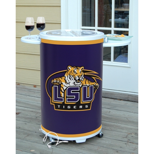 LSU Tigers Entertainer Sports Refrigerator