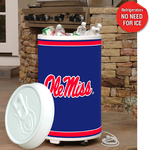 Mississippi Ole Miss Coola Can Sports Refrigerator
