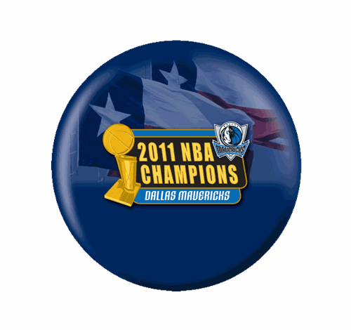 Dallas Mavericks Champions Bowling Ball Version 2