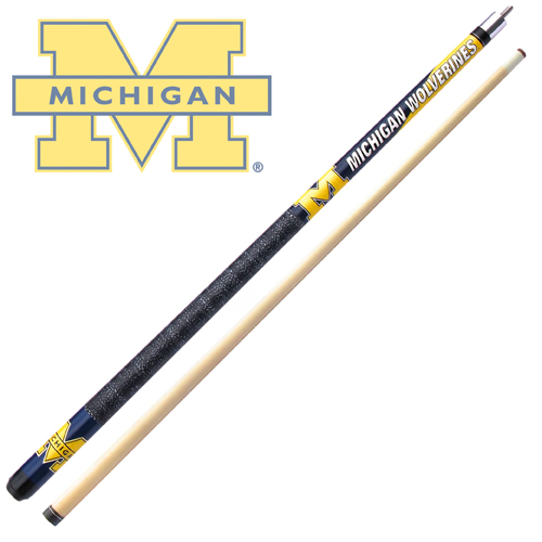 Michigan Wolverines Billiard Pool Cue Stick